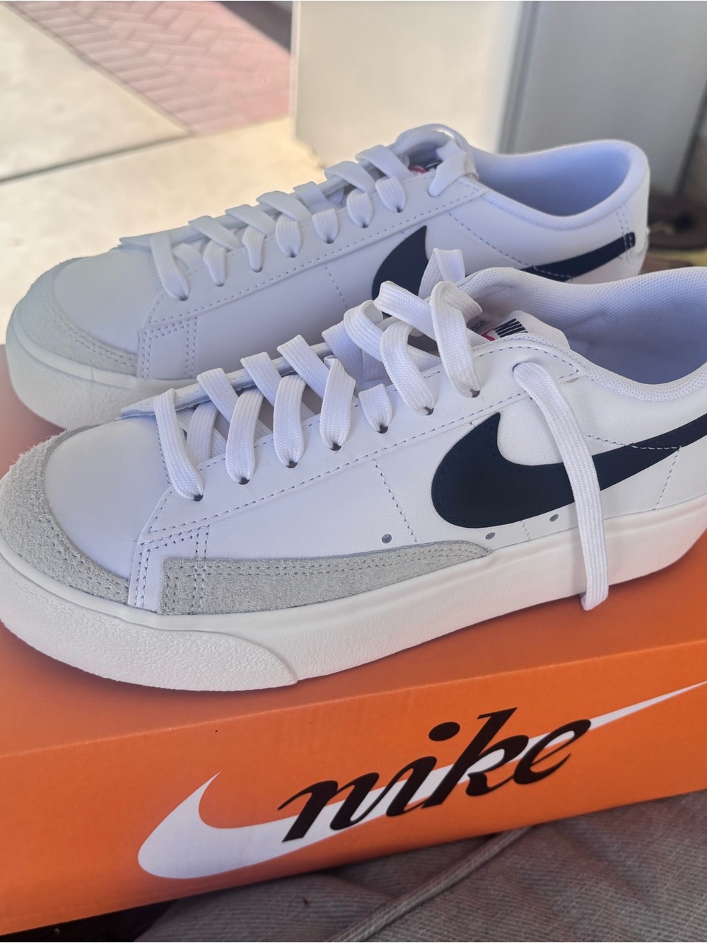 Women’s Nike Blazer Platforms - Picture 3 of 5